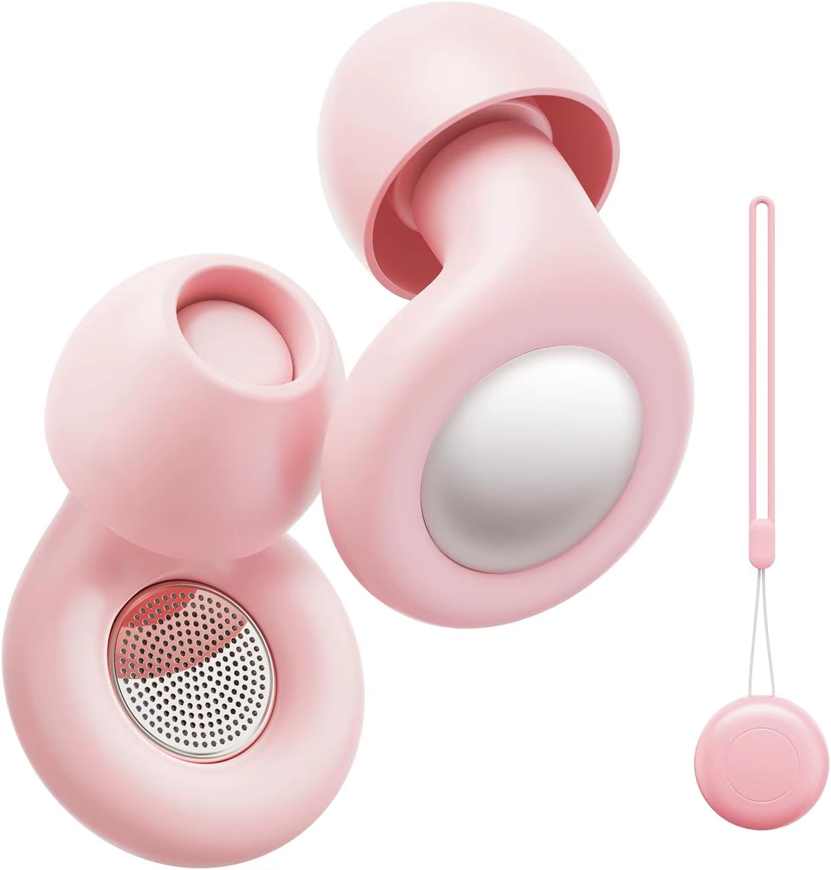 Silicone Ear Plugs for Sleeping 25Db Noise Cancelling Hearing Protection Reusable Earplugs for Sleep Focus Concerts Work Study